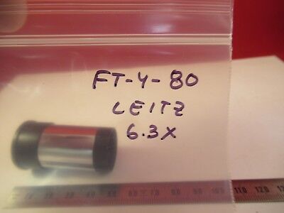 LEITZ GERMANY POL EYEPIECE OCULAR H 6.3X MICROSCOPE PART AS PICTURED &FT-4-80