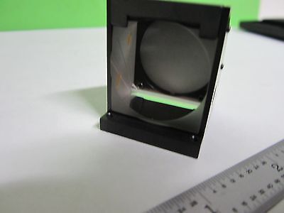 MICROSCOPE PART LEITZ GERMANY MOUNTED PRISM OPTICS AS IS BIN#S6-49