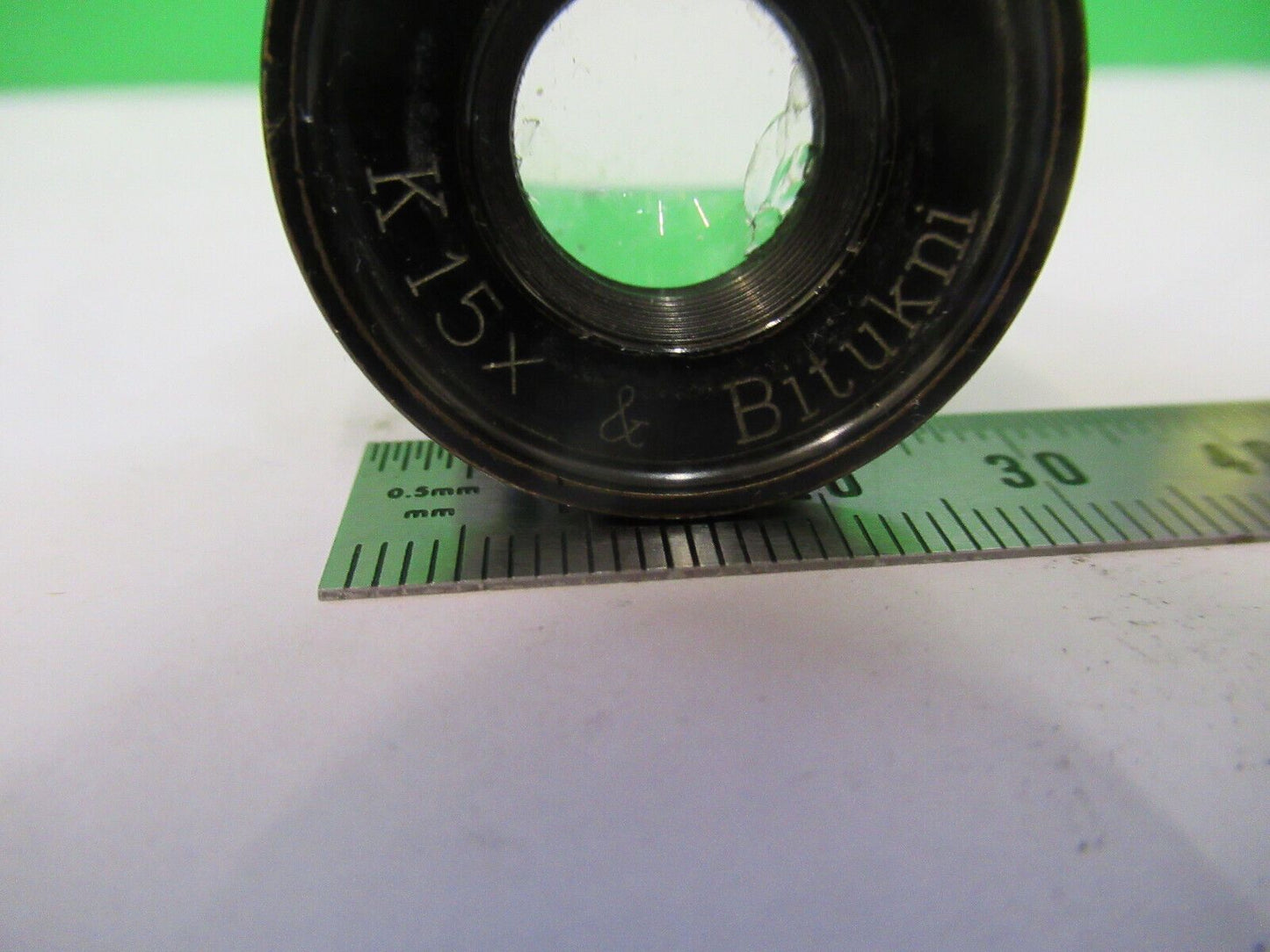 PARTS ANTIQUE ZEISS JENA RARE EYEPIECE LENS MICROSCOPE PART AS PICTURED #W5-B-29