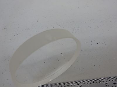 OPTICAL CONVEX CONCAVE LENS [chips on edge] OPTICS AS IS BIN#P2-H-04