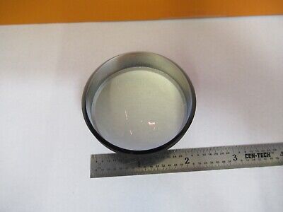 LARGE HIGHLY CONVEX OPTICAL LENS RARE OPTICS MIL SPEC AS PICTURED &8M-A-58