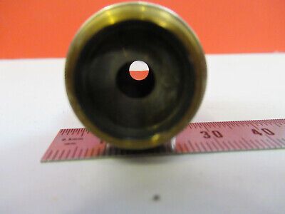 FOR PARTS ERNST LEITZ OBJECTIVE "6lg"  MICROSCOPE PART AS PICTURED &Q3-B-70