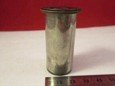 ANTIQUE BRASS LEMADERLEY FRANCE EYEPIECE 4C MICROSCOPE PART AS PICTURED #66-A-47