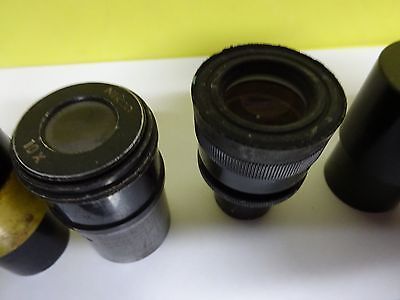 LOT MICROSCOPE EYEPIECES parts repair  OPTICS #P9-19