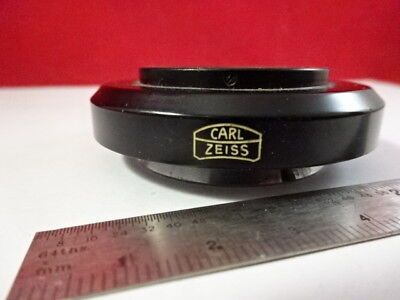 ZEISS GERMANY CONDENSER PIECE MICROSCOPE PART AS IS &AV-A-07