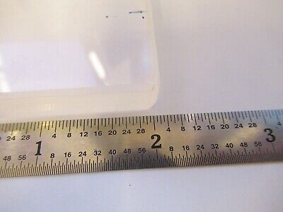 THICK SYNTHETIC QUARTZ PIEZO BLOCK RARE OPTICS AS PICTURED &W8-A-45