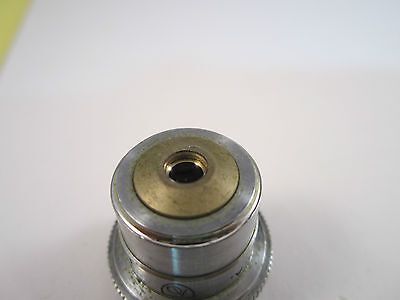 MICROSCOPE OBJECTIVE SPENCER AMERICAN OPTICS 10X 16 mm BIN#C1-01