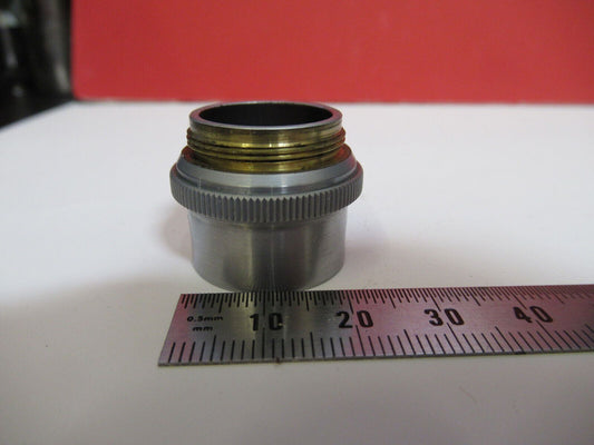 BAUSCH LOMB EXTENDER OBJECTIVE BRASS MICROSCOPE PART AS PICTURED Y4-A-22