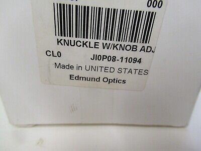 OPTICAL EDMUND PANAVISE KNUCLE KNOB ADJ LASER OPTICS AS PICTURED &80-A-35