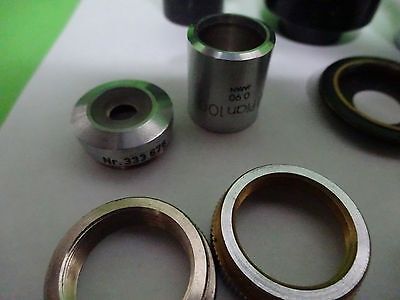 FOR PARTS MICROSCOPE LOT PIECES  OPTICS AS IS BIN#W1-28