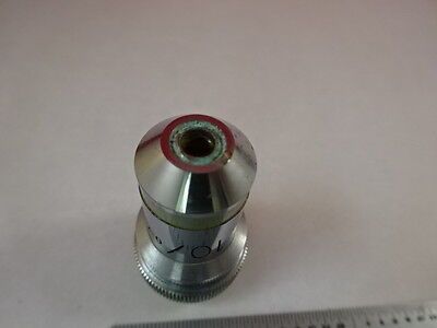 OBJECTIVE 10X VICKERS ENGLAND OPTICS MICROSCOPE PART AS PICTURED &J1-A-09