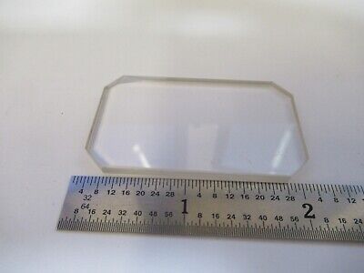 OPTICAL TRUNCATED GLASS BK7 WINDOW OPTICS AS PICTURED &W2-B-18