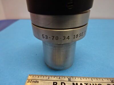 BAUSCH LOMB EYEPIECE OCULAR STEREO 537034 OPTICS MICROSCOPE PARTS AS IS &90-A-23