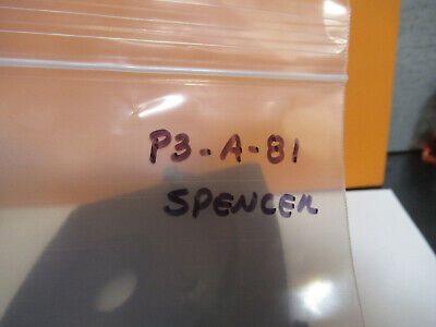 VINTAGE SPENCER STAGE XY TABLE AO MICROSCOPE PART AS PICTURED #P3-A-81