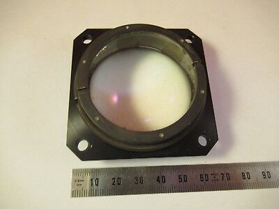 OPTICAL MIL SPEC MOUNTED CONVEX LENS OPTICS AS PICTURED &P7-FT-96