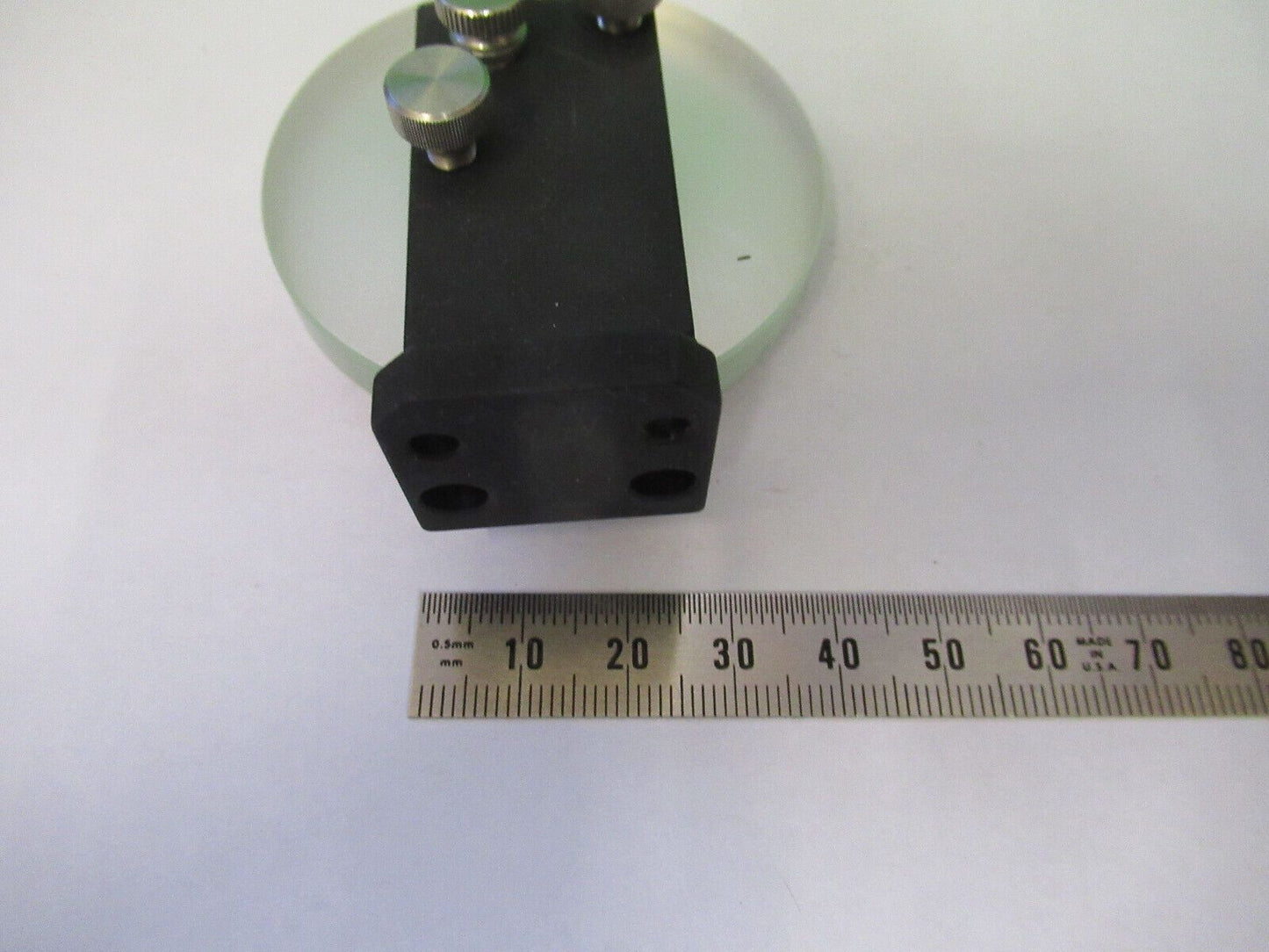 FOR PARTS OPTICAL MIRROR MOUNTED IN BASE LASER OPTICS AS PICTURED z4-b-65