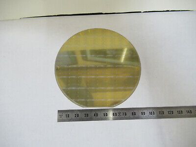 FOR PARTS SAPPHIRE WAFER PLATINUM + GOLD COATED OPTICS AS PICTURED #2-FT-06