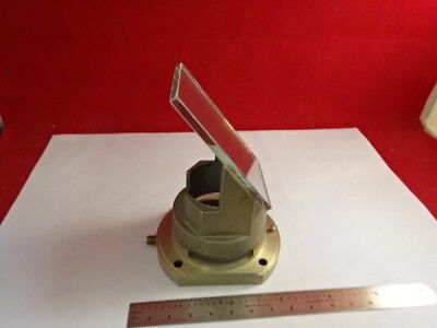 LEICA DMR OPTICAL ILLUMINATOR MIRROR MICROSCOPE PART OPTICS AS IS #H9-A-05