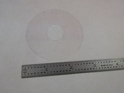 OPTICAL GLASS DISC  WAFER OPTICS OPTICS #M3-B-30