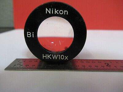 NIKON JAPAN Bi HKW10X EYEPIECE OCULAR MICROSCOPE PART AS PICTURED &B6-A-33