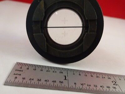 OPTICAL MOUNTED LENS COLLIMATOR PART OPTICS AS IS #J9-A-11