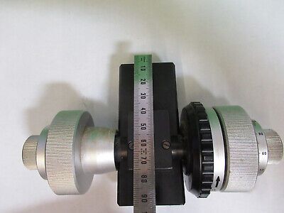 NIKON JAPAN SET OF KNOBS MECHANISM  MICROSCOPE PART AS PICTURED Z9-A-78