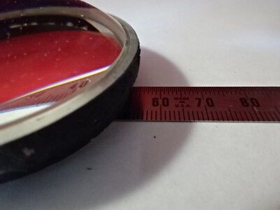 OPTICAL CONCAVE CONVEX CC CX LENS GLASS OPTICS AS PICTURED &99-61