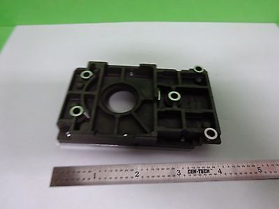 MICROSCOPE PART LEITZ GERMANY ORTHOLUX II RAIL for NOSEPIECE AS IS BIN#Y4-06