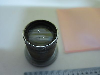 OPTICAL ANTIQUE LENS DE MORNAY BUDD VINTAGE OPTICS AS IS BIN#U4-B-03