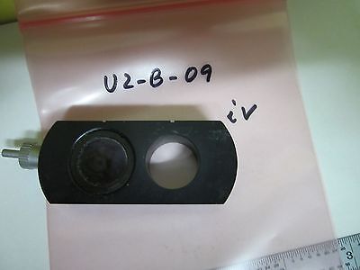 FOR PARTS MICROSCOPE SLIDE POLARIZER LEITZ GERMANY OPTICS BIN#U2-B-09