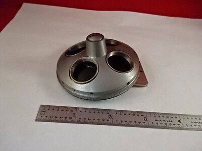 MICROSCOPE PART VICKERS ENGLAND NOSEPIECE AS IS #Y5-D-11