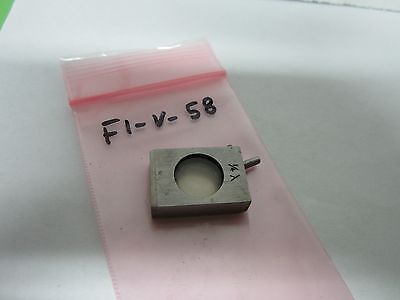 MICROSCOPE FILTER 1/4 LAMBDA  OPTICS #F1-V-58