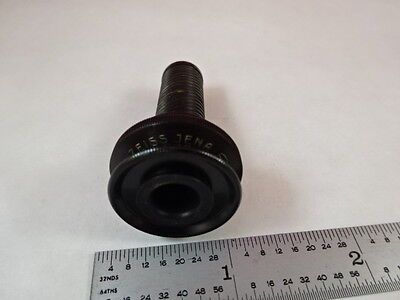 MICROSCOPE PART ANTIQUE BRASS OBJECTIVE CARL ZEISS GERMANY OPTICS AS IS N5-A-05