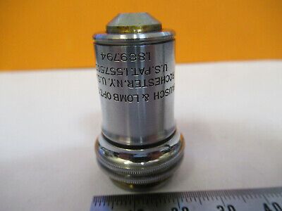 VINTAGE BAUSCH LOMB 97X OBJECTIVE OPTICS MICROSCOPE PART AS PICTURED &W3-B-38