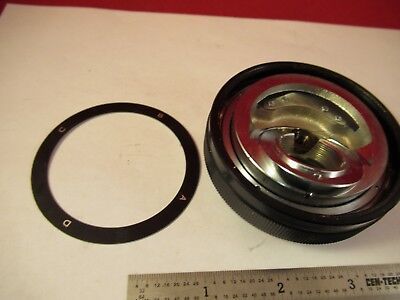 OLYMPUS JAPAN NOSEPIECE MICROSCOPE PART OPTICS AS PICTURED &FT-2-2