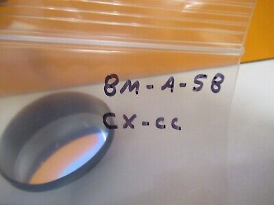 LARGE HIGHLY CONVEX OPTICAL LENS RARE OPTICS MIL SPEC AS PICTURED &8M-A-58