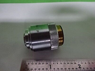 MICROSCOPE PART LEITZ GERMANY OBJECTIVE NPL 50X P POL POLARIZER OPTICS #4-DT-A-9