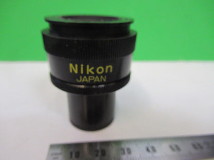 NIKON JAPAN CFW10X EYEPIECE MICROSCOPE PART AS PICTURED 8X-A-44