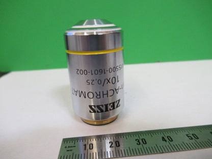 ZEISS PRIMO 10X INFINITY OBJECTIVE LENS MICROSCOPE PART AS PICTURED R7-B-53