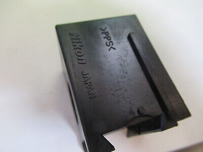 NIKON JAPAN PLASTIC HOLDER PPS CUBE FILTER  MICROSCOPE PART AS PICTURED &3-C-23