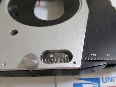 WILD HEERBRUGG SWISS BIOLOGY STAGE TABLE MICROSCOPE PART AS PIC #12-A-135