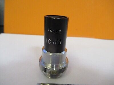 EPOI JAPAN 3X LWD OBJECTIVE LENS MICROSCOPE PART OPTICS AS PICTURED 85-B-98