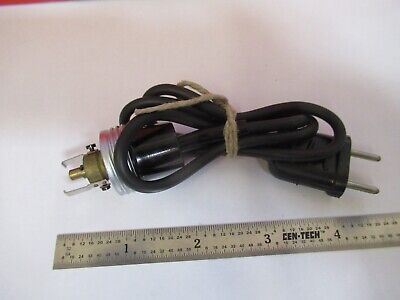 LEITZ WETZLAR GERMANY LAMP CABLE ASSEMBLY MICROSCOPE PART AS PICTURED &H6-A-45