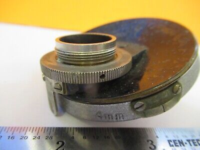 ANTIQUE UNKNOWN NOSEPIECE MICROSCOPE PART AS PICTURED &7B-B-38