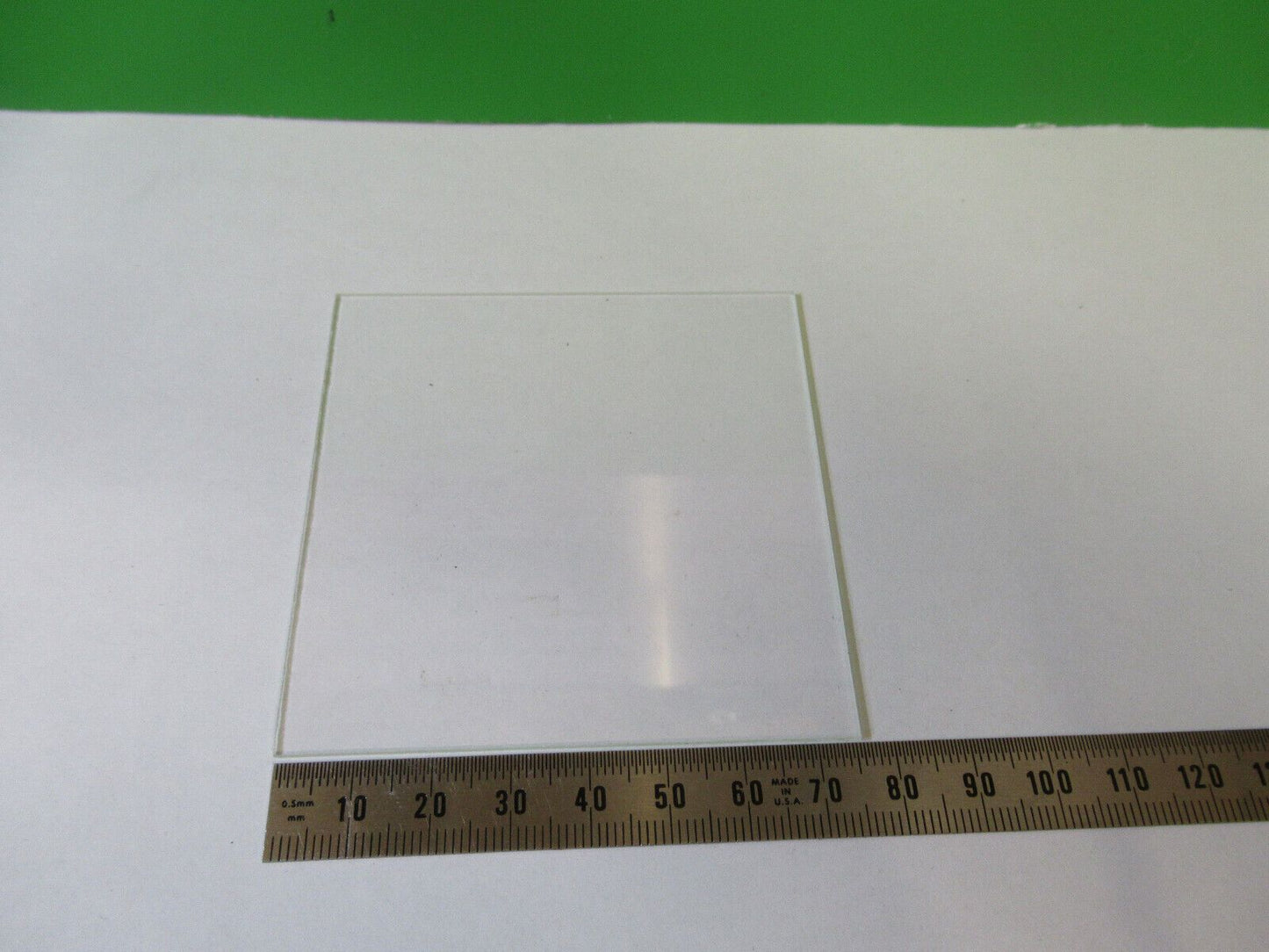 OPTICAL GLASS PLATE WINDOW OPTICS AS PICTURED #22-A-52