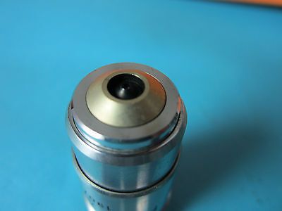 OPTICAL MICROSCOPE PART OBJECTIVE REICHERT AUSTRIA FLUOTAR 45X OPTICS BIN#D2-22