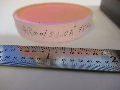 FOR PARTS OPTICAL COATED LENS OPTICS AS PICTURED &A3-B-33