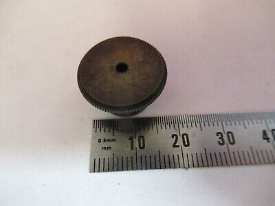 ANTIQUE BRASS NACHET ACCESSORY COND FRANCE MICROSCOPE PART AS PICTURED &F6-B-27