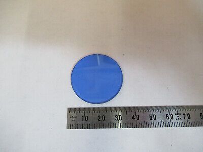 BAUSCH LOMB BLUE GLASS FILTER MICROSCOPE PART AS PICTURED &P5-A-67