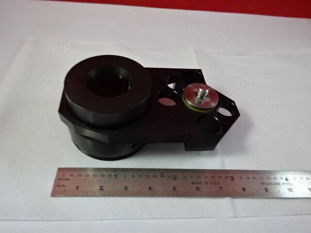 REICHERT LEICA POLYLITE  MOUNTED LENS ASSEMBLY MICROSCOPE PART  AS IS #B8-A-19